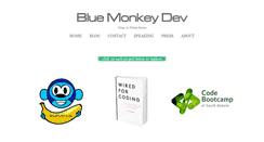 Desktop Screenshot of bluemonkeydev.com